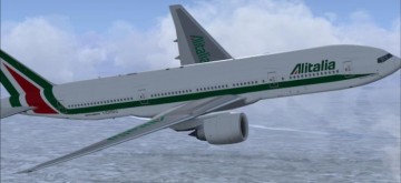 Alitalia svela il rosso
