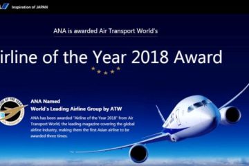 ANA è Airline of the Year