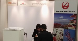 Lo stand Jal al BizTravel Forum