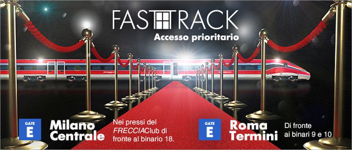 Trenitalia lancia il Fast track