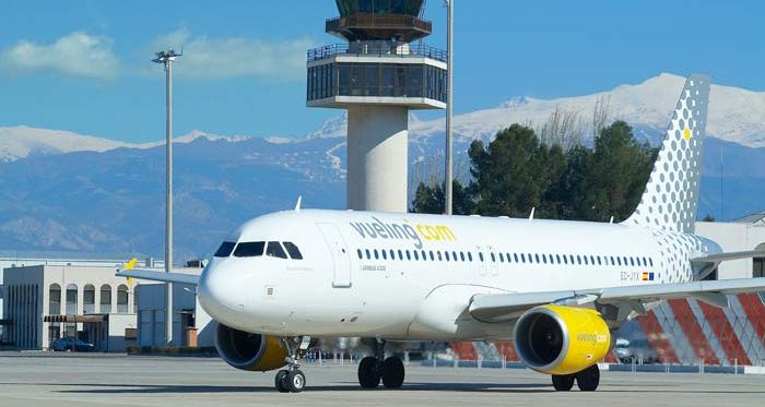 menù Vueling