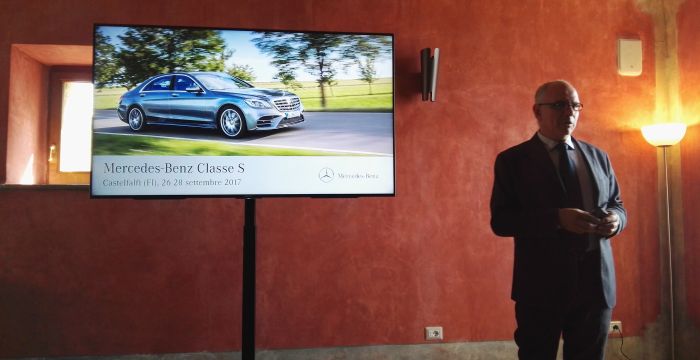 Mercedes Classe S presentata da Eugenio Blasetti
