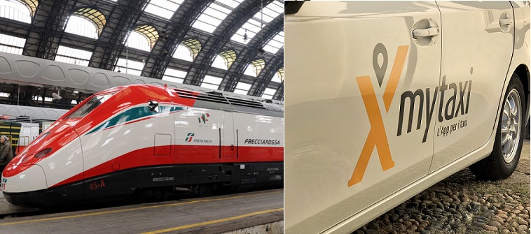 Trenitalia e mytaxi