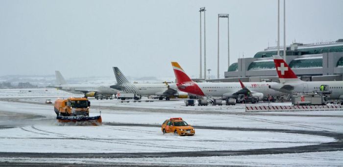 Nevica a Roma
