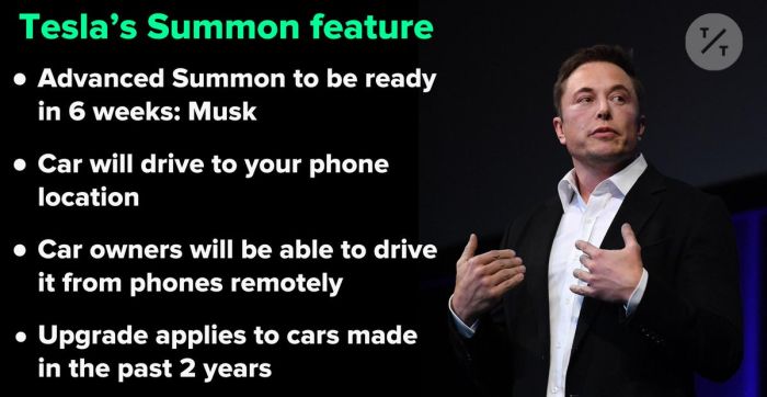 Tesla Summon