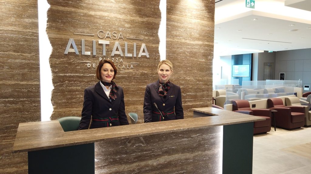 Alitalia a Milano Linate