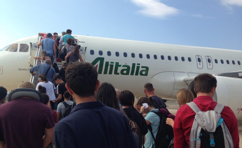 Voli speciali Alitalia