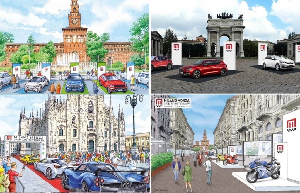Test drive di auto elettriche al Milano Monza Motor Show