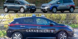 Flotte auto delle forze dell'ordine