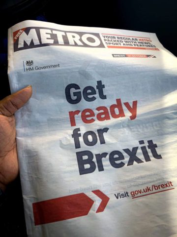 brexit e viaggi d'affari