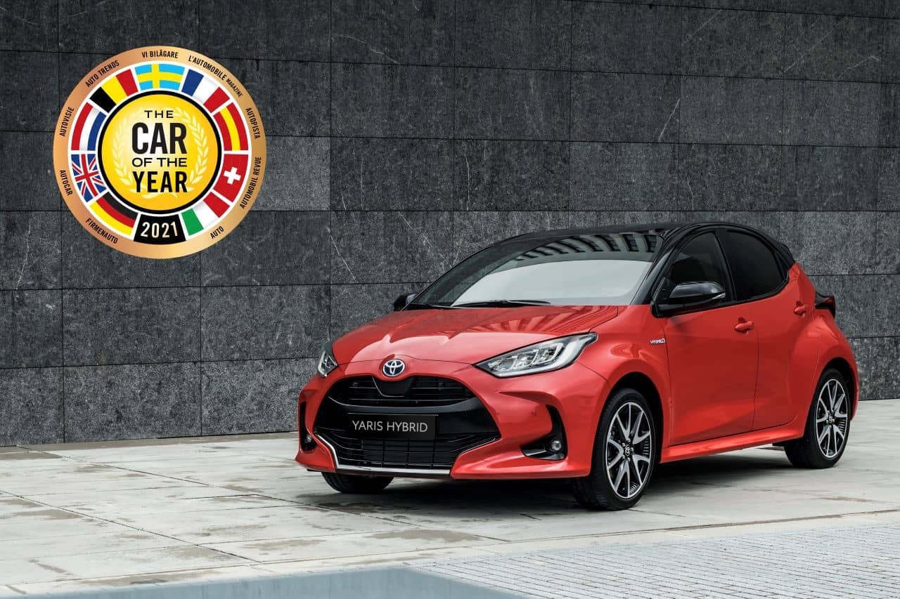 Toyota Yaris auto dell'anno 2021