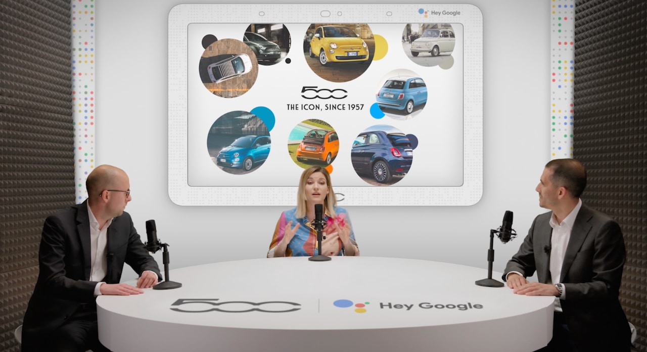Rossoevolution cura l’evento Hey Google di Fiat 500