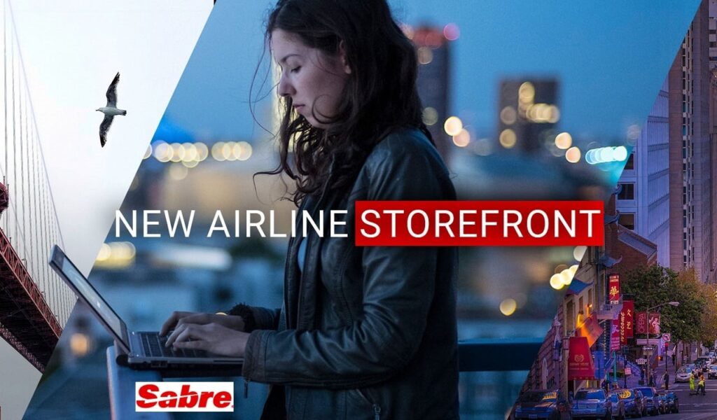 Sabre lancia airline storefront