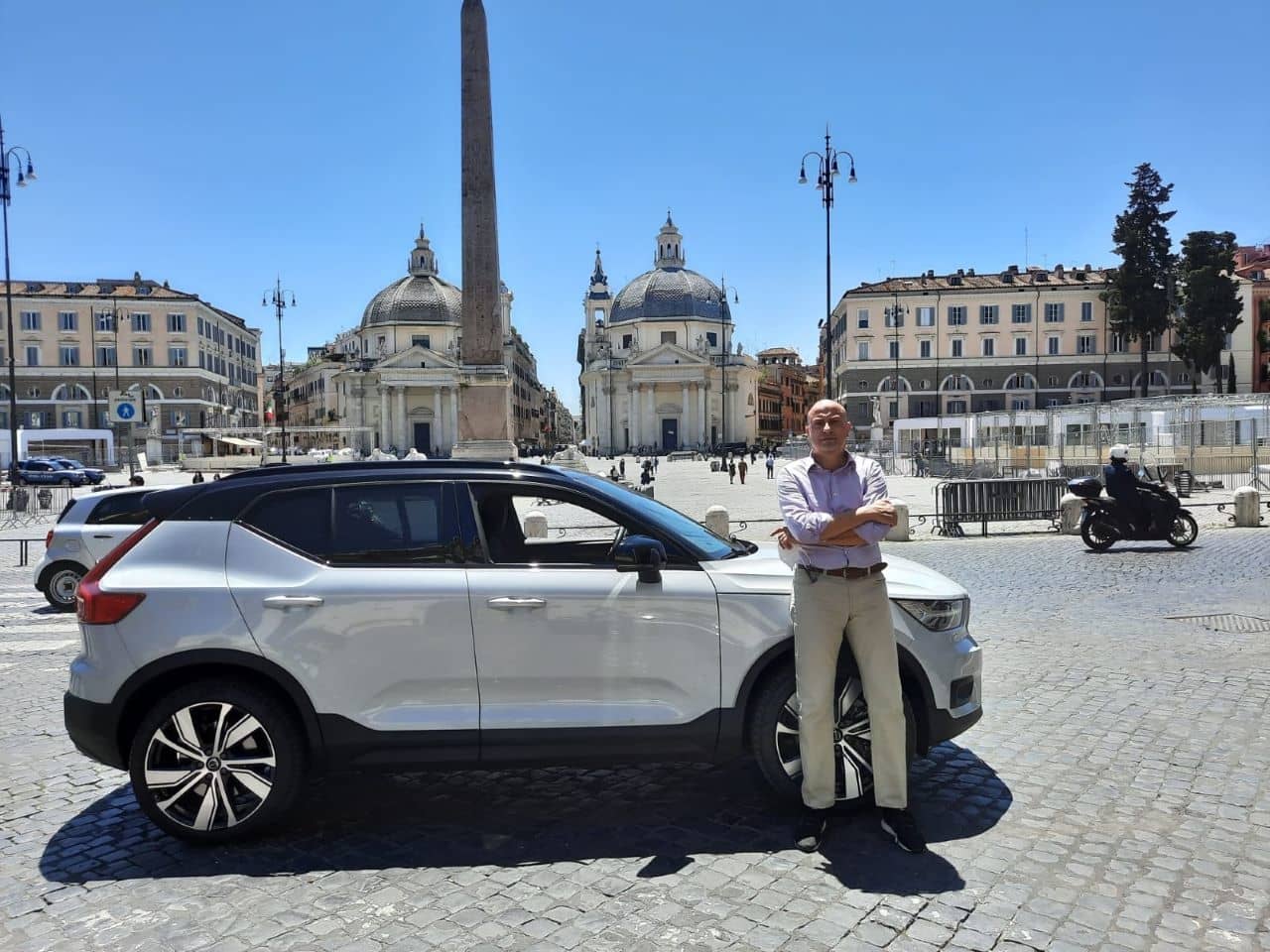 Volvo XC40 elettrica in flotta