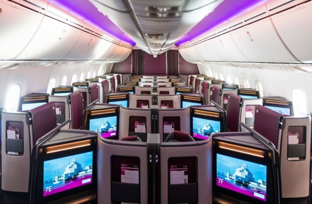 nuovo boeing 787 qatar airways