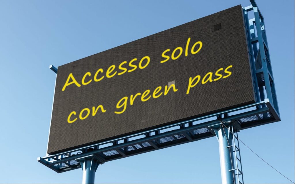 Green pass obbligatorio 1° settembre