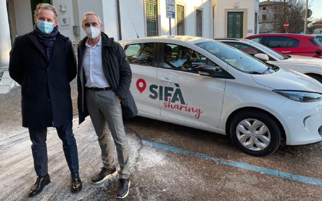 Car sharing elettrico di Sifà