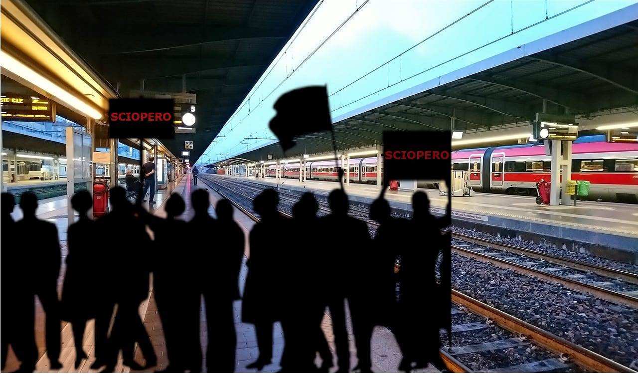 Sciopero Trenitalia i treni garantiti