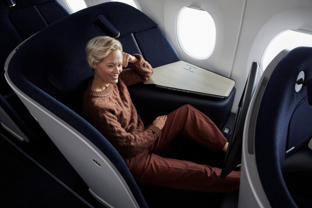 Finnair business class