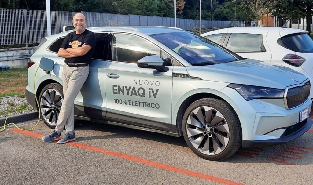 skoda enyaq elettrica