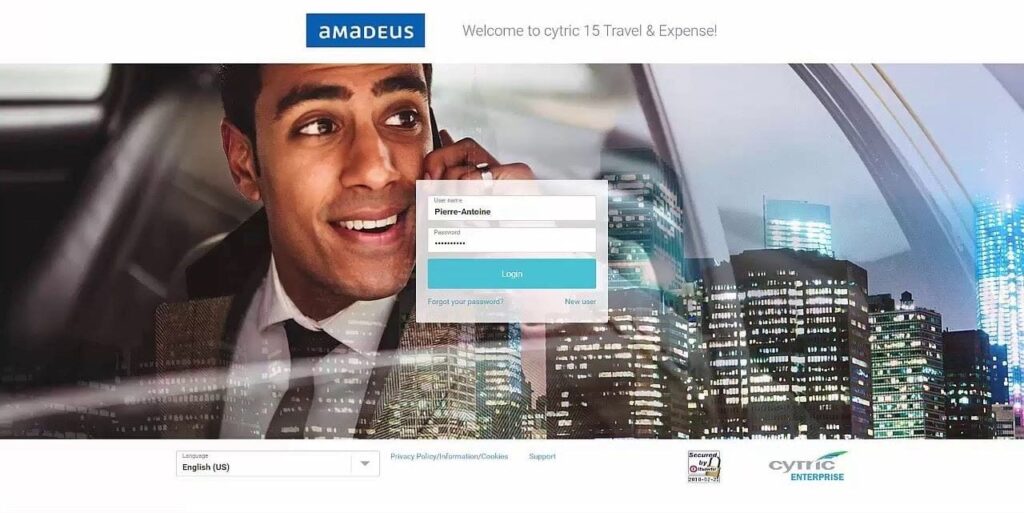 amadeus cytric microsoft