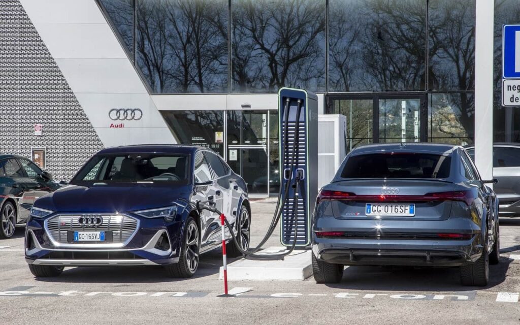 Infrastruttura di ricarica Audi