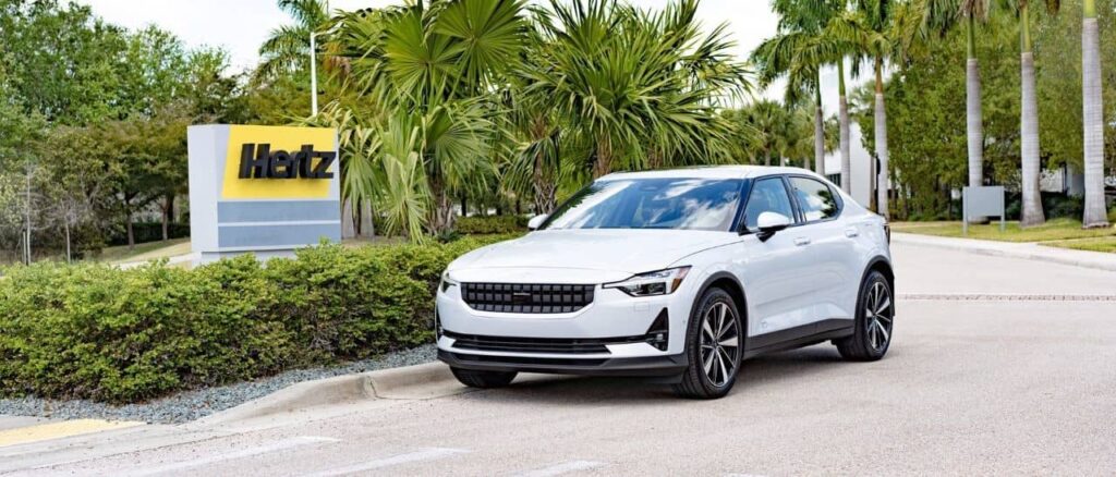 auto elettriche polestar HERTZ