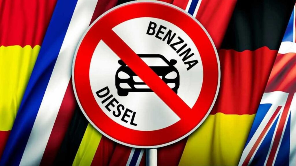 Stop auto benzina e diesel