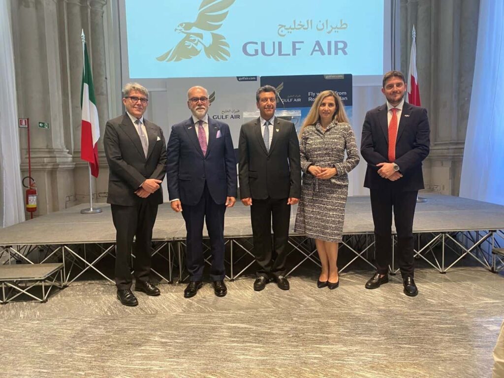 gulf air italia bahrain