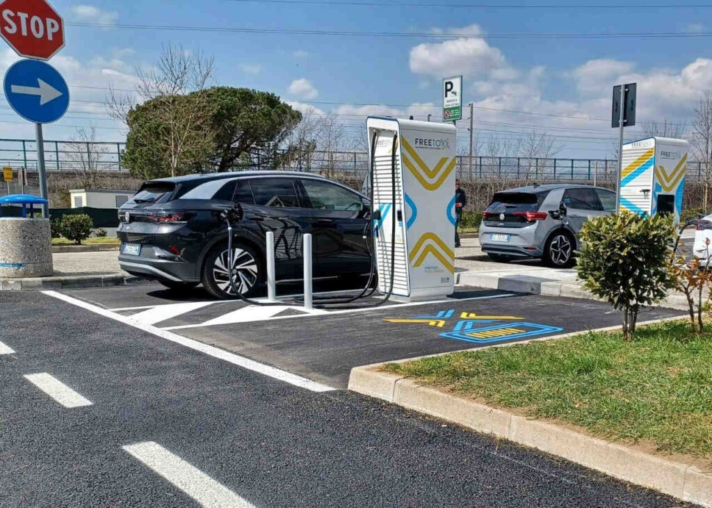 stazioni ricarica alta potenza autostrada