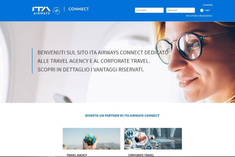 piattaforma B2B Ita Airways Connect