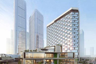 Conrad Shenzhen nuove aperture Hilton 2023.