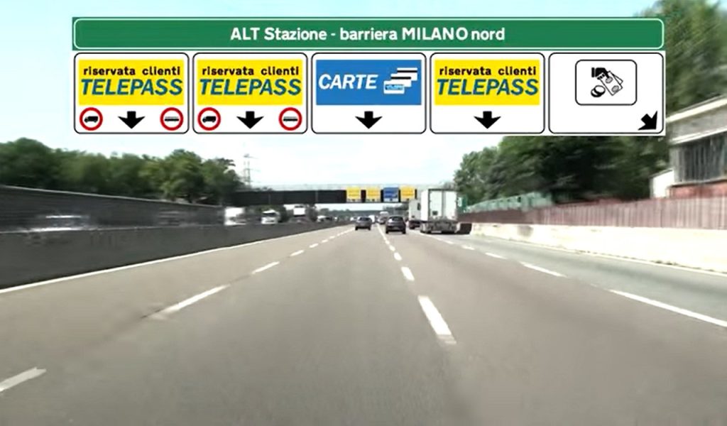 Tariffe dell'autostrada