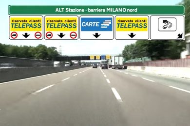 Tariffe dell'autostrada