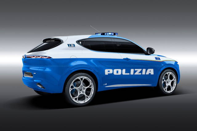 Alfa Tonale polizia