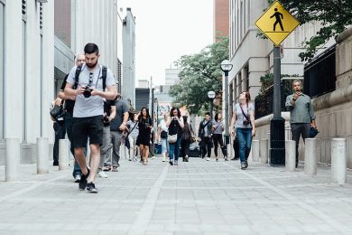 mobilità pedonale