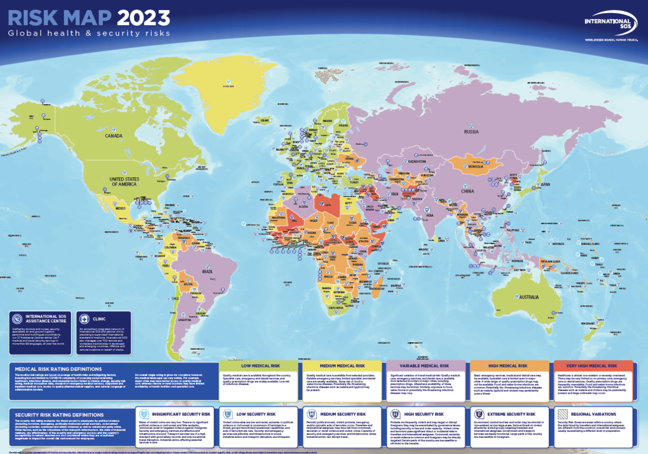 Risk Map 2023