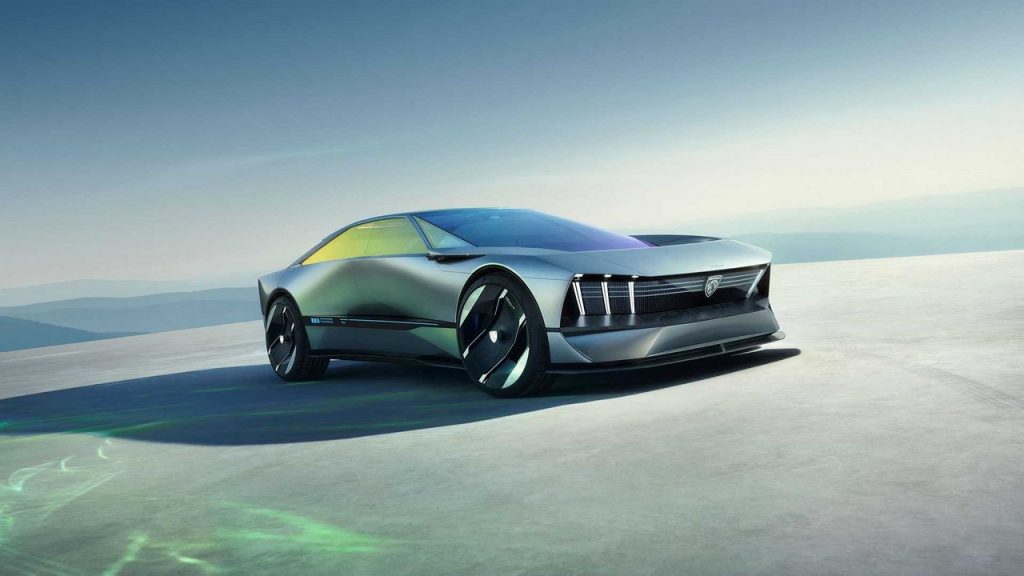 Peugeot inception concept Stellantis elettrica