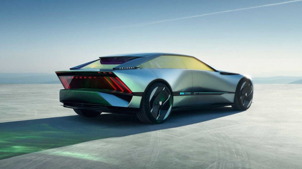 Peugeot inception concept Stellantis elettrica