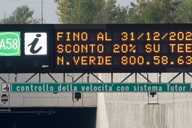 sconti autostrada teem a58