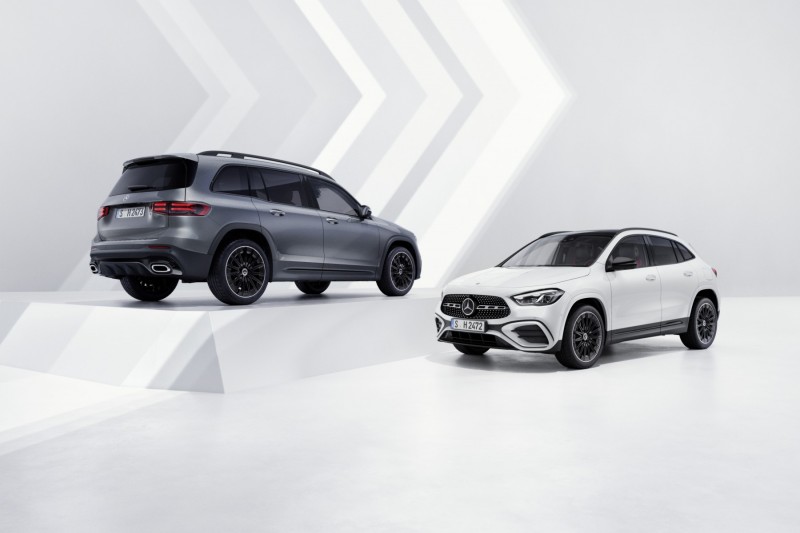 Mercedes GLA GLB restyling 2023