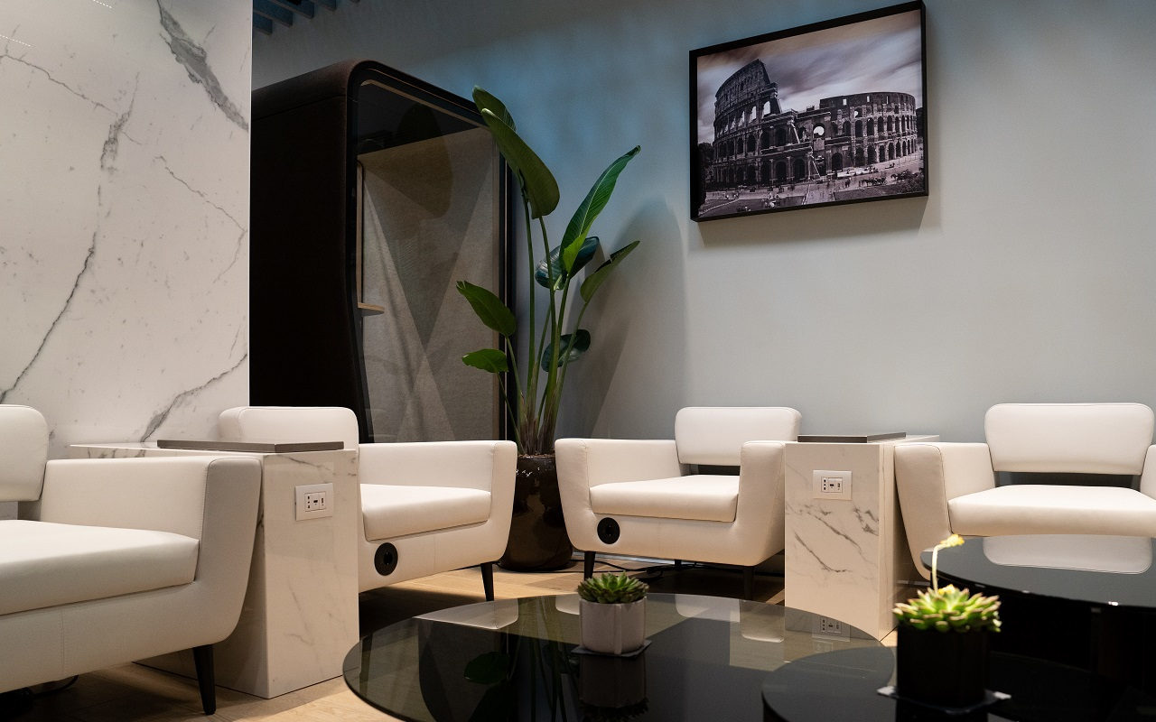 Lounge aeroporto Fiumicino
