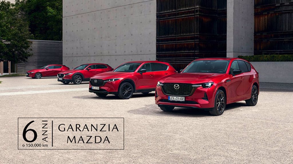 Novità Mazda 2023, per tutte le auto vendute: estensione di garanzia su tutta la gamma a 6 anni o 150.000 km