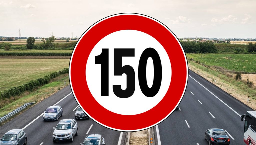 Limite di velocità in autostrada