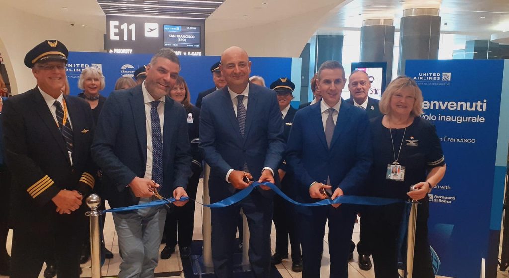 United Airlines Roma San Francisco