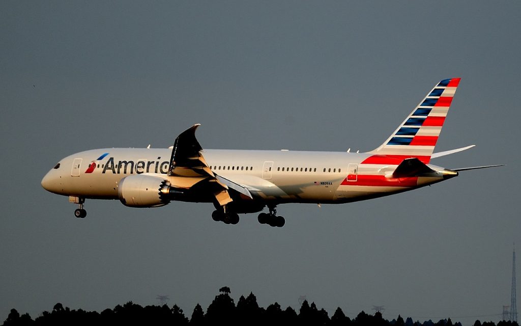 American Airlines vola a Napoli