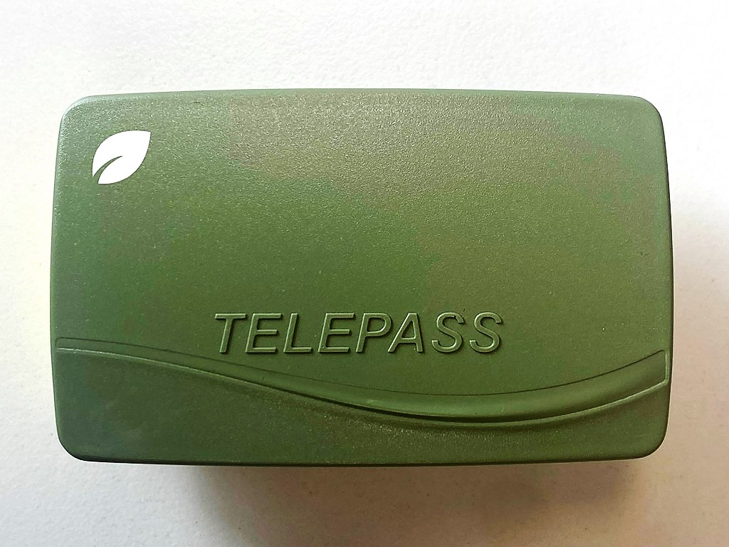 Telepass green verde 2023