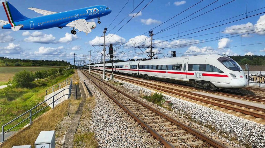 Partnership Ita Airways-Deutsche Bahn
