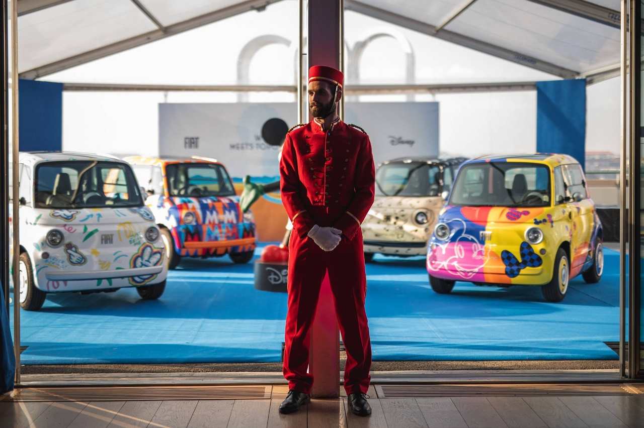 Evento Prodea 100 anni Disney per Fiat Topolino