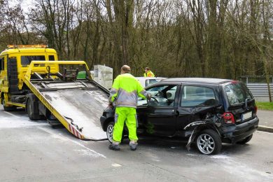 Incidente auto a noleggio